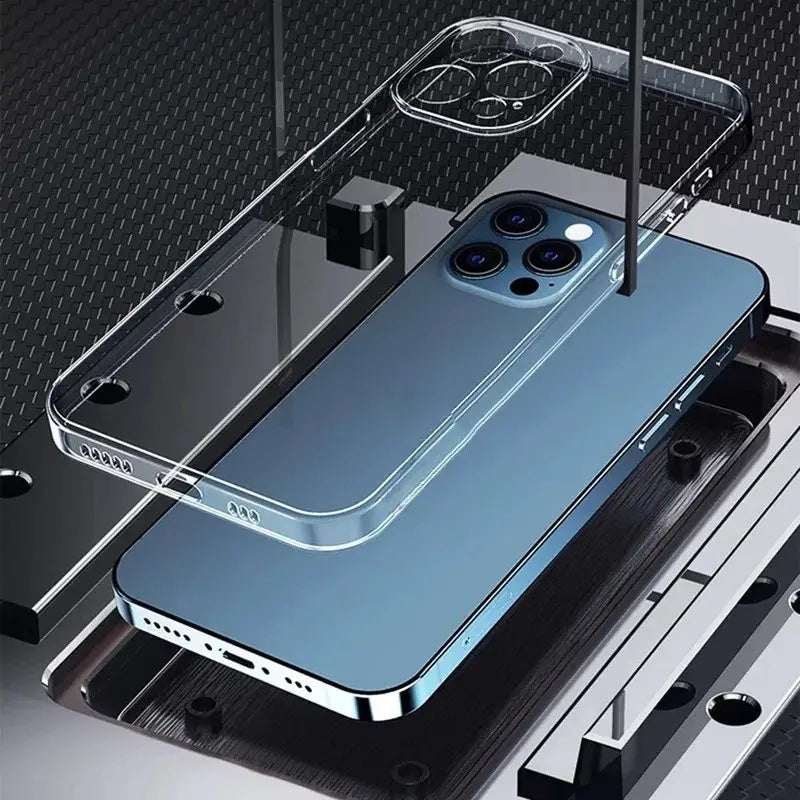 For iPhone 16 Pro Max Luxury Clear Flexible TPU Case for iPhone 16 15 14 13 12 11 Pro Max for iPhone XS XR X 7 8 Plus SE Phone Case DT Streetsharks