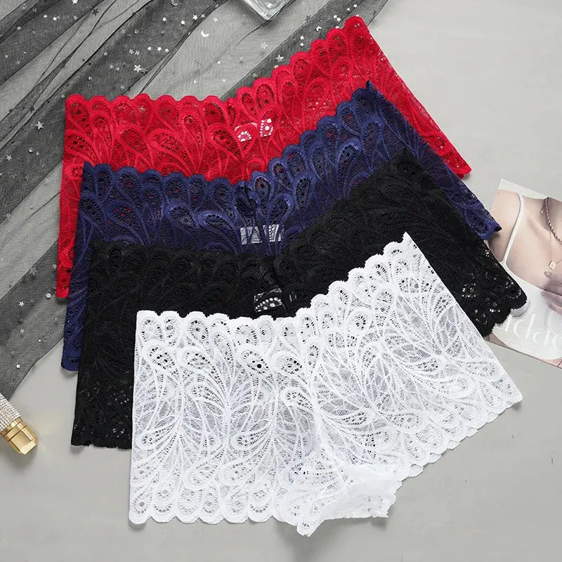 1PC Sexy Lace Panties Women Briefs Low Waist Soft Lingerie Comfortable Female Underwear Girls Intimates Panties Streetsharks