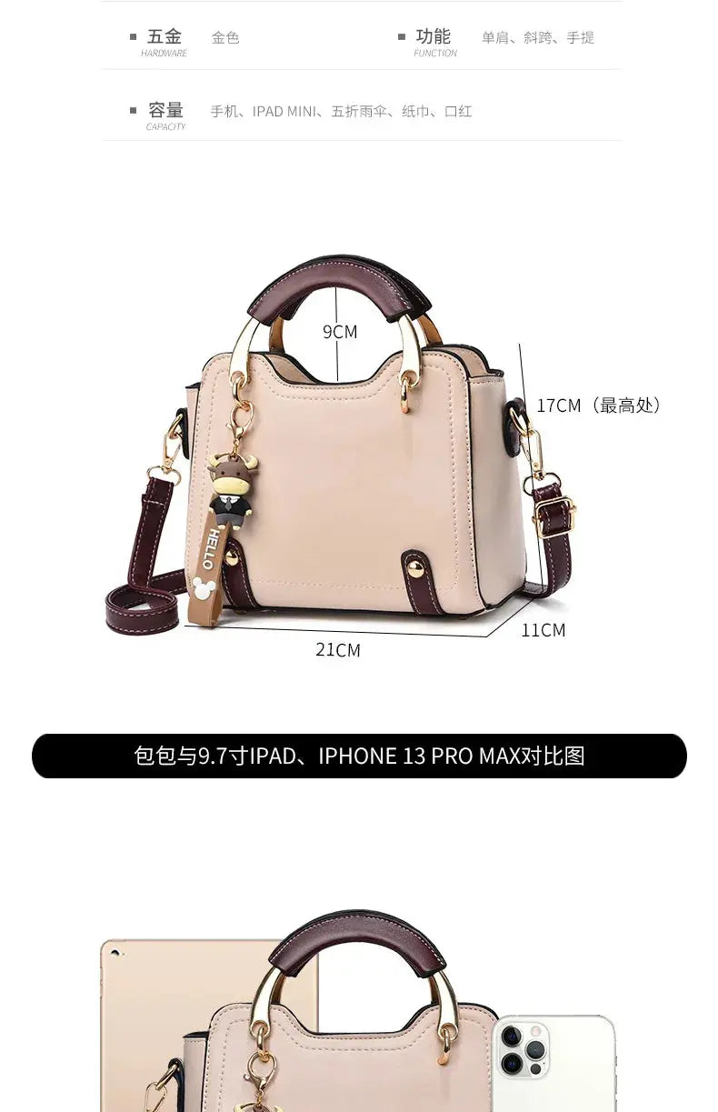 2024 New Handheld Small Square Bag Fashionable Girl One Shoulder Small Bag Women's Crossbody Bag Luxury Handbags Сумка Женская Streetsharks