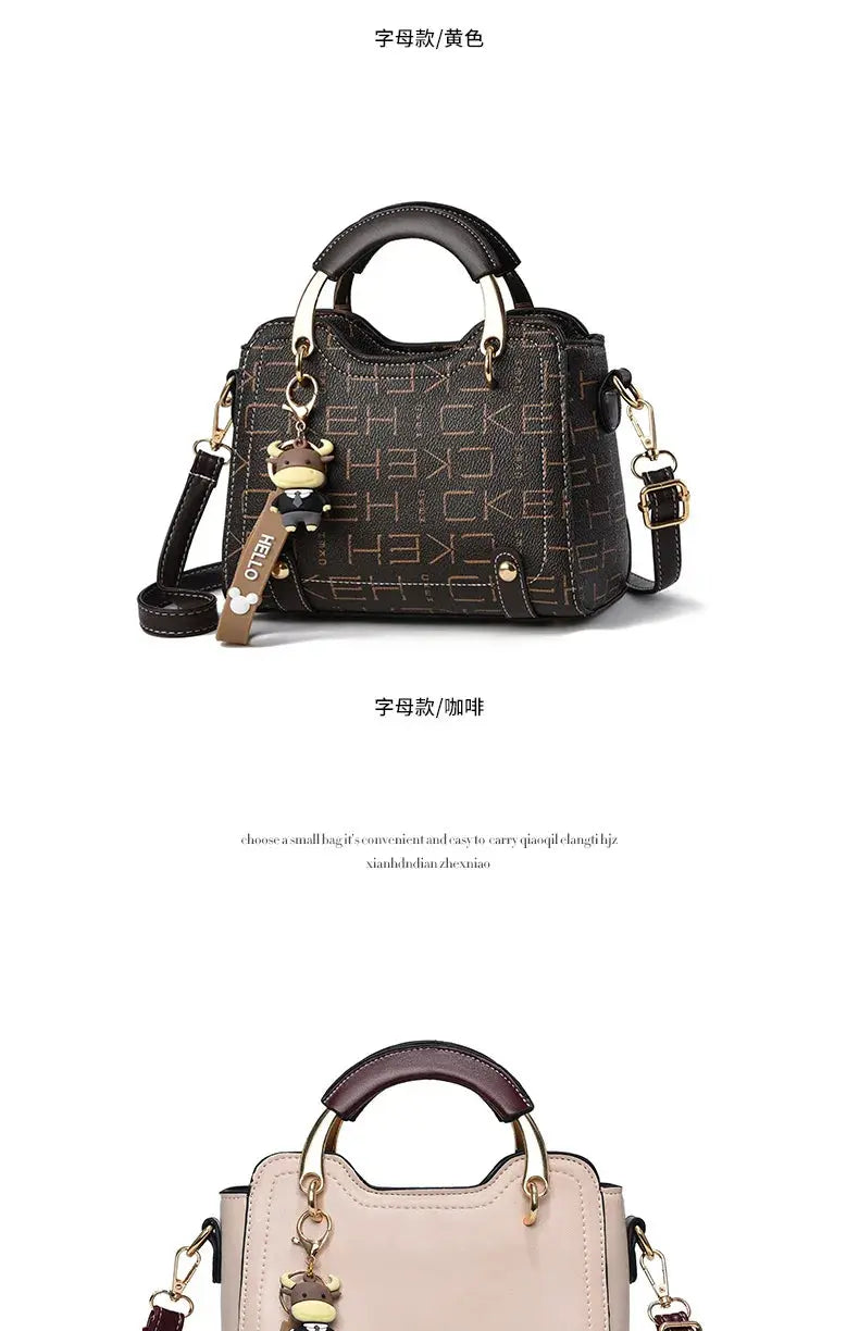 2024 New Handheld Small Square Bag Fashionable Girl One Shoulder Small Bag Women's Crossbody Bag Luxury Handbags Сумка Женская Streetsharks