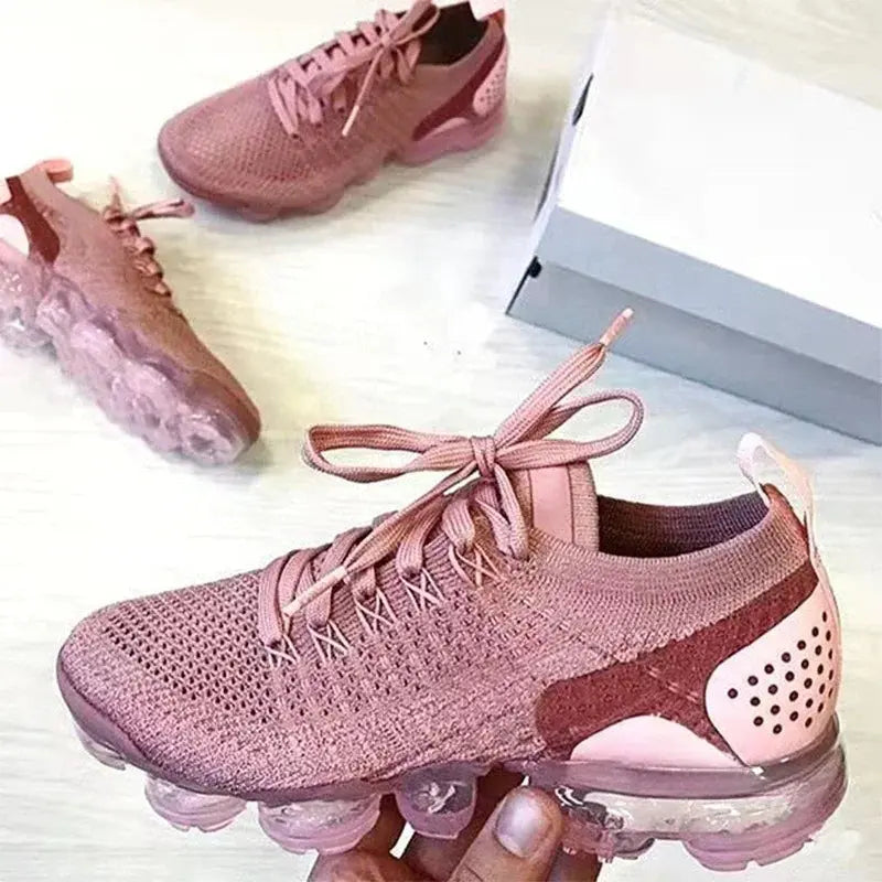 2024New Women's Sneakers Fashion Mesh Breathable Casual Shoes for Women Platform Sports Shoes Comfortable Non-slip Running Shoes Streetsharks