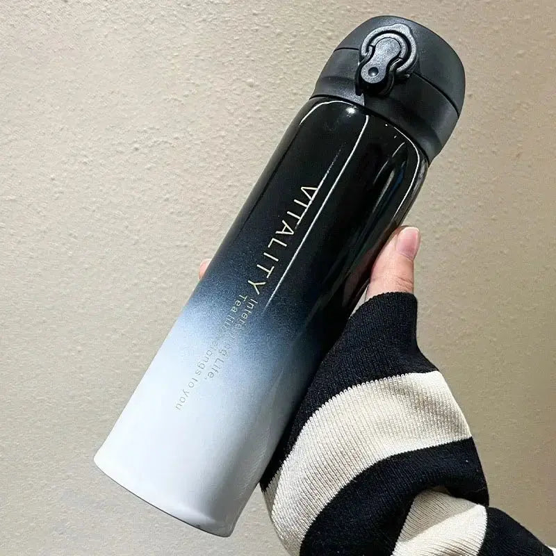 316 Stainless Steel Insulated Mug Outdoor Car Travel Mug Large Capacity Mug Thermos Double Layer Stainless Steel Water Bottle - Streetsharks