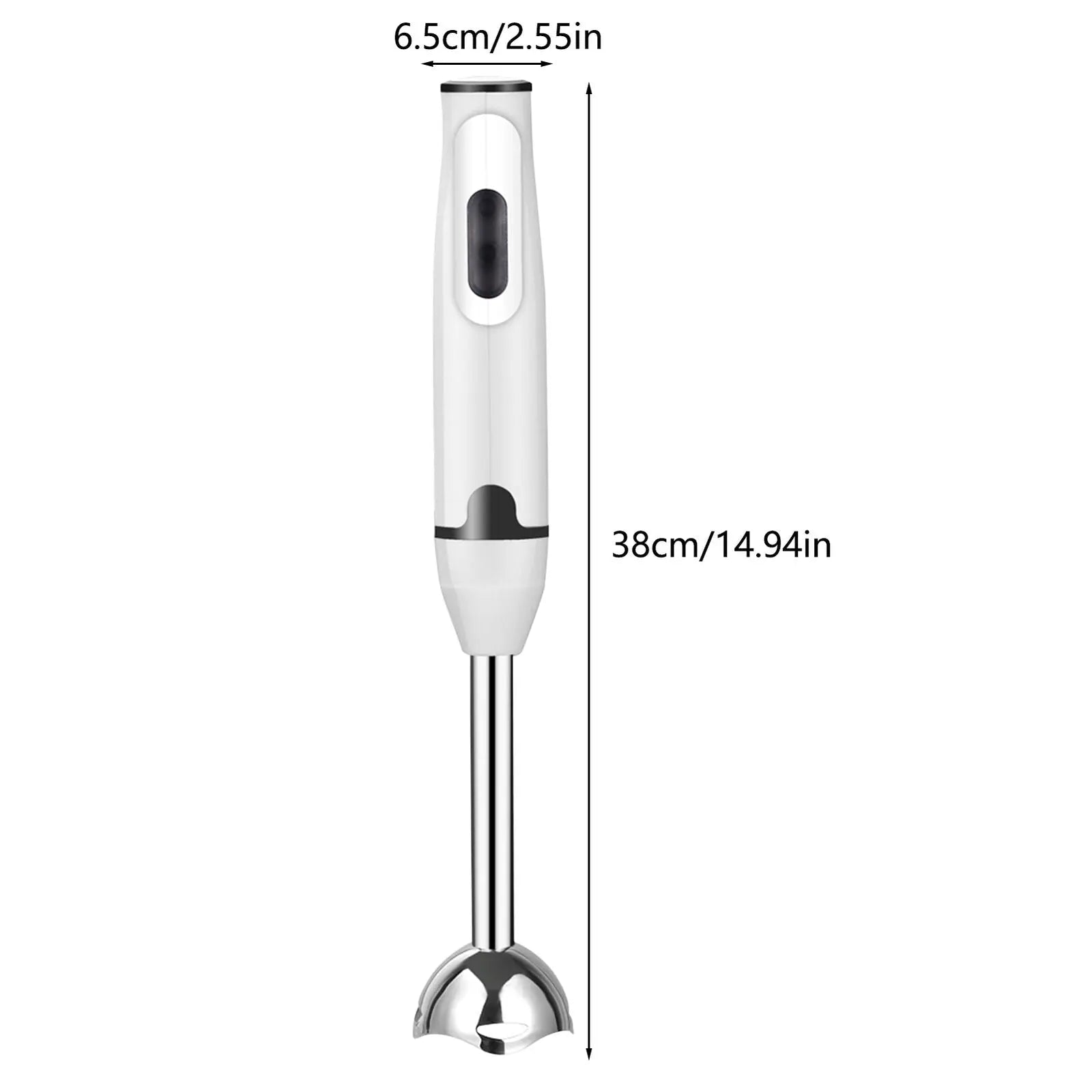 400W Electric Stick Blender Hand Blender for Curry Purée, Food Mixer, and Liquidizer StreetSharks