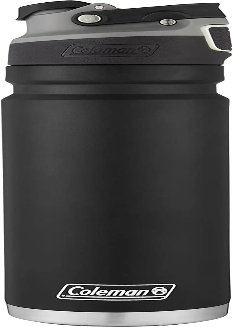 Vacuum-Insulated Stainless Steel Bottle Vacuum-Insulated Stainless Steel BottleFreeflow Vacuum-Insulated Stainless Steel Water Bottle with Leak-Proof Lid, 24Oz/40Oz Bottle with Button-Operated Lid & Carry Handle, Keeps Drinks Hot or Cold for Hours - Streetsharks