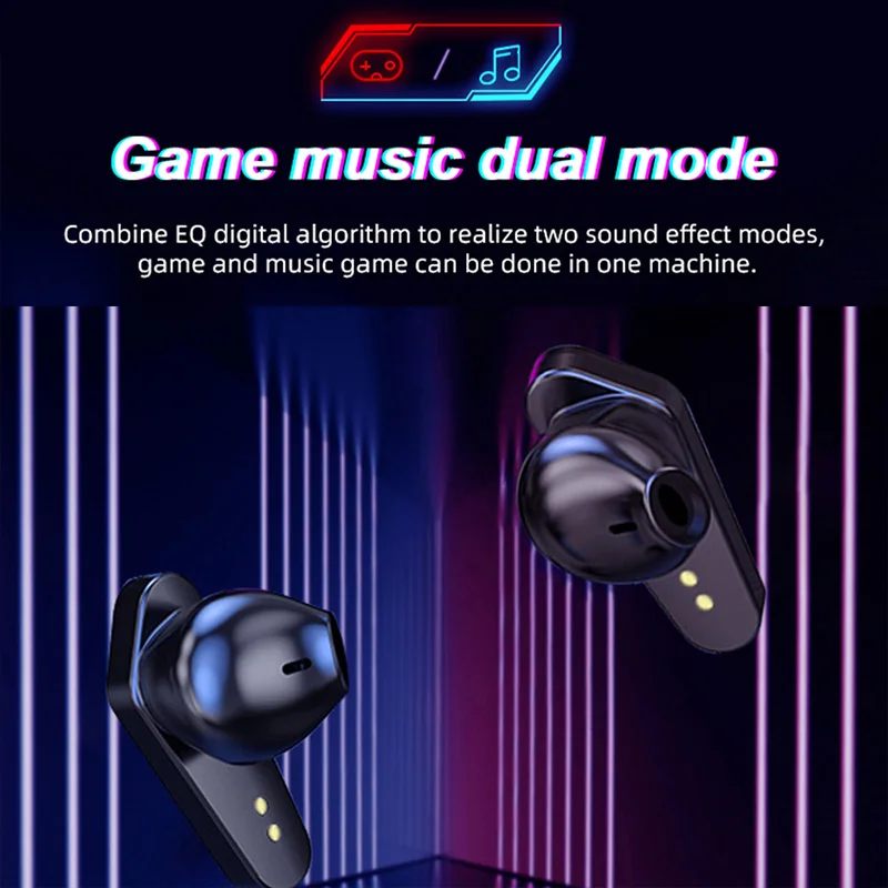 Wireless Bluetooth Headset X15 E-Sports Game In-Ear Noise Reduction Long Endurance Mecha Sports Tws Wireless Headset