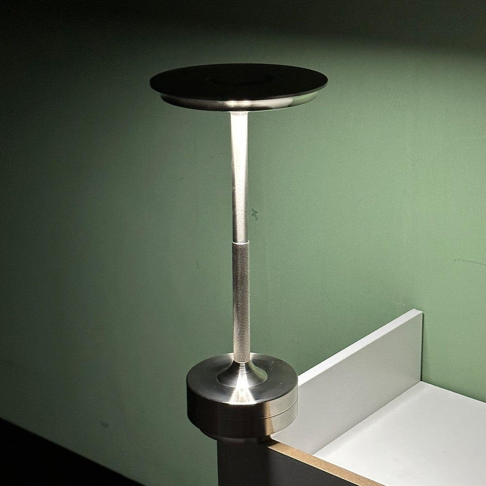 All Aluminum I-shaped Touch Table Lamp USB Charging