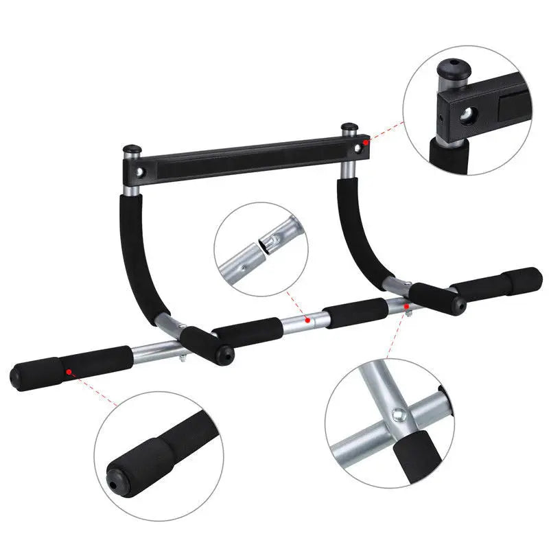 home workout equipments Adjustable Chin up Bar Exercise Home Workout Gym Training Door Frame Horizontal Pull up Bar Sport Fitness Equipments - Streetsharks