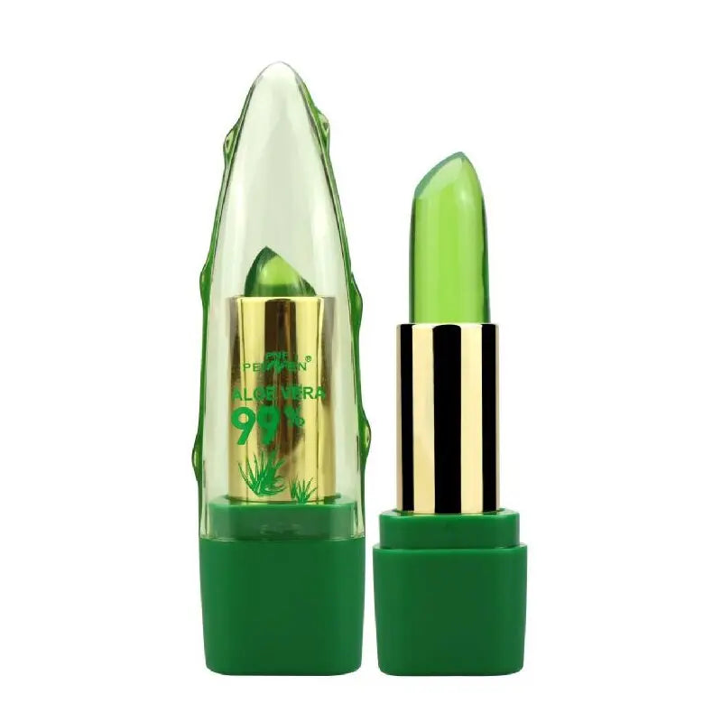 Aloe Vera Gel Lipstick Luminous Moisturizer desalination with anti-drying Lip Beam Care in Fine Grain StreetSharks