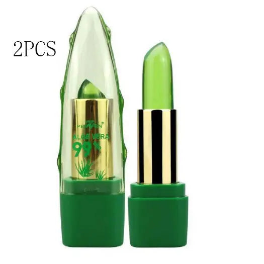 Aloe Vera Gel Lipstick Luminous Moisturizer desalination with anti-drying Lip Beam Care in Fine Grain StreetSharks