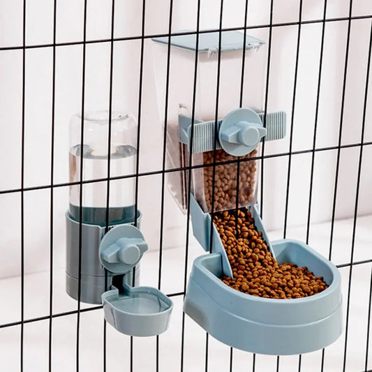 Automatic Pet Bowls Cage Dispenser Bowl For Puppy Streetsharks