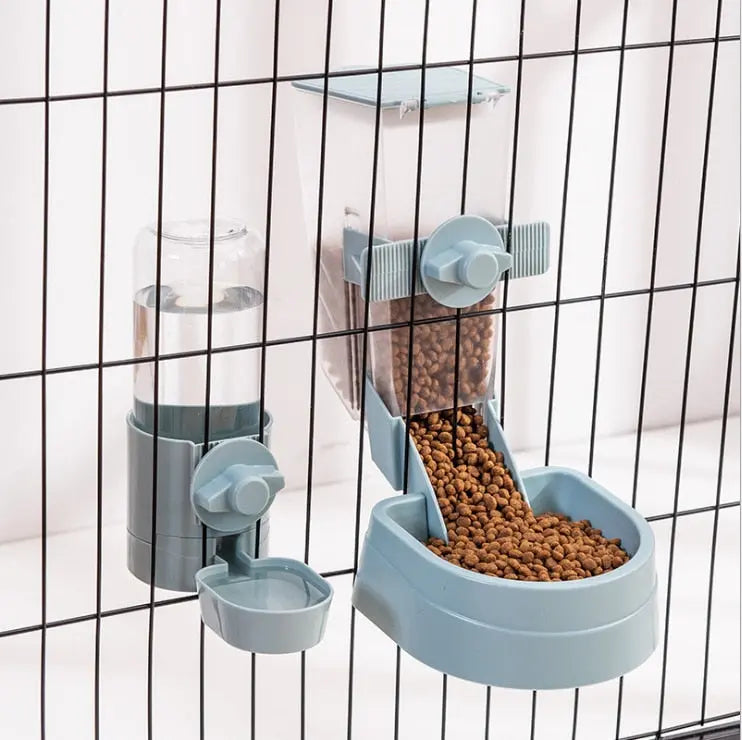 Automatic Pet Bowls Cage Dispenser Bowl For Puppy Streetsharks