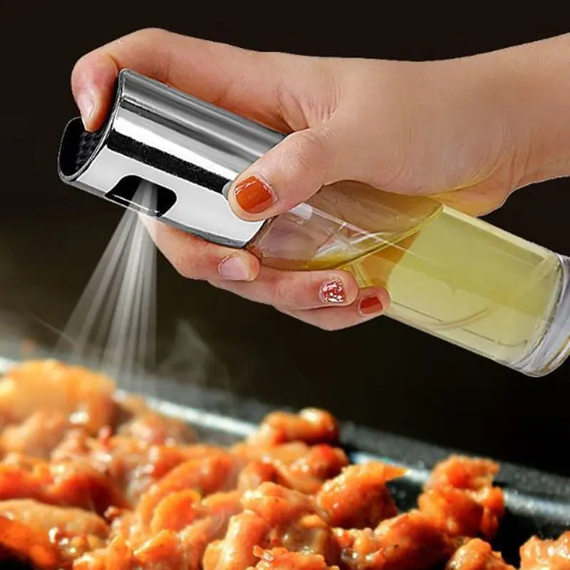 BBQ Healthy Kitchen Cooking Oil Vinegar Spray Bottle StreetSharks