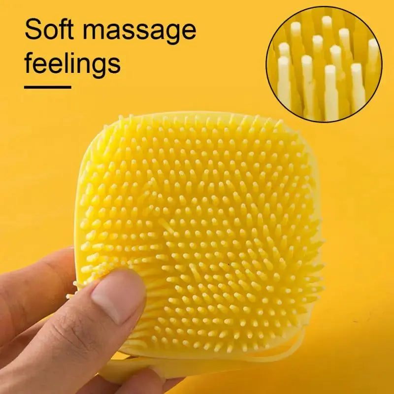 Bathroom Dog Bath Brush Massage Gloves Soft Safety Silicone Comb with Shampoo Box Pet Dog Brush Grooming Supplies Streetsharks