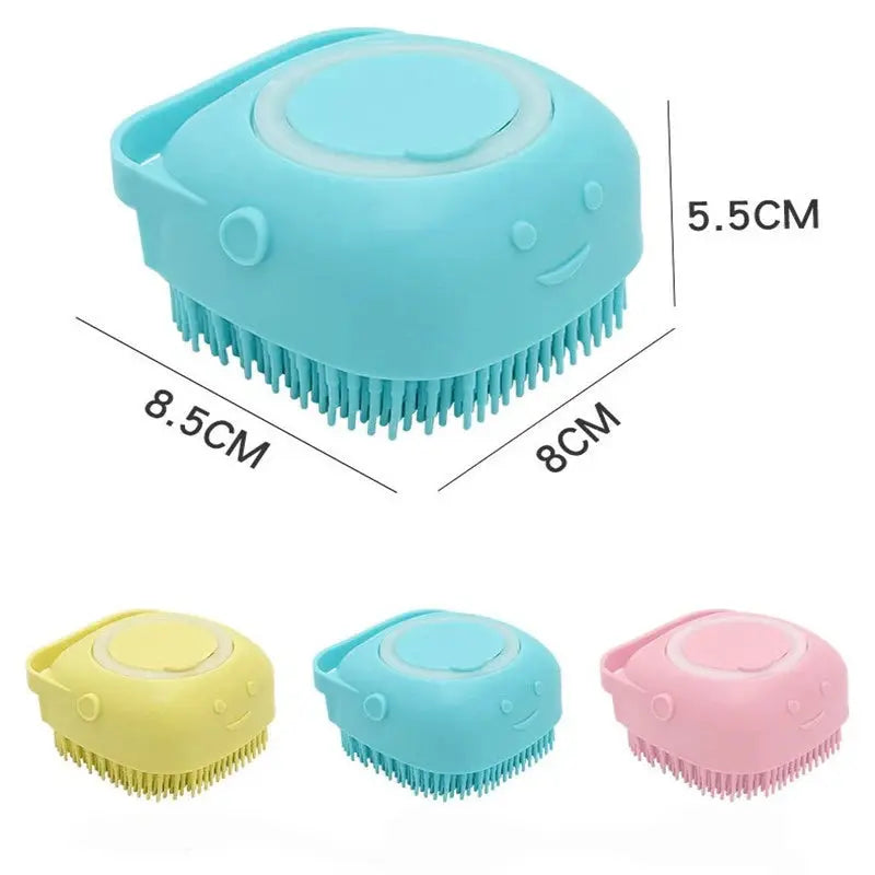 Bathroom Puppy Big Dog Cat Bath Massage Gloves Brush Soft Safety Silicone Pet Accessories for Dogs Cats Tools Mascotas Products Streetsharks