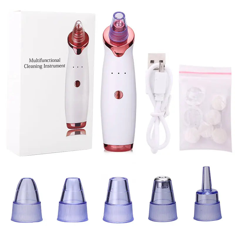 Blackhead Remover  Acne Vacuum Suction Face Clean Black Head Pore Cleaning Beauty Skin Care Tool StreetSharks