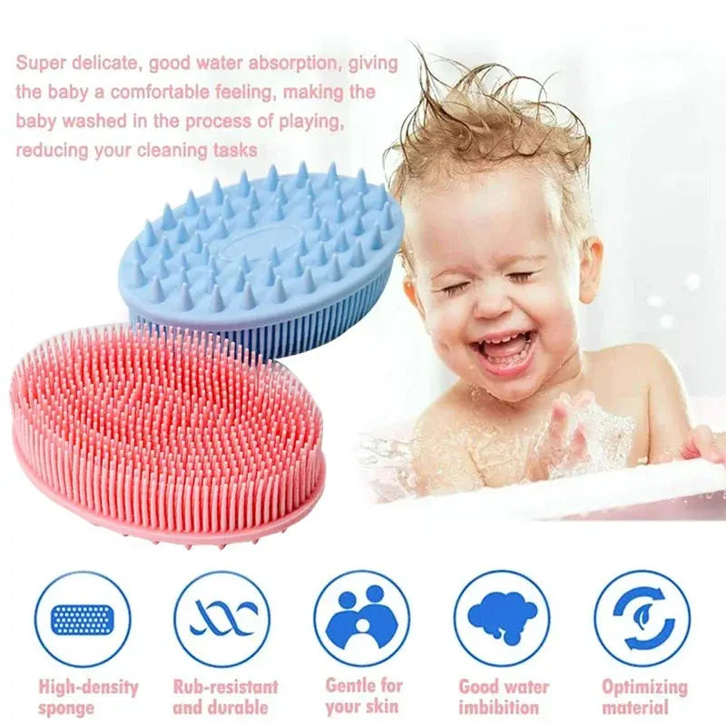 Body Scrub Beauty Health Bath and Body Works Silicone Massage Brush Bath Brush Body Scrubber Scalp Washing Comb Bristles Streetsharks