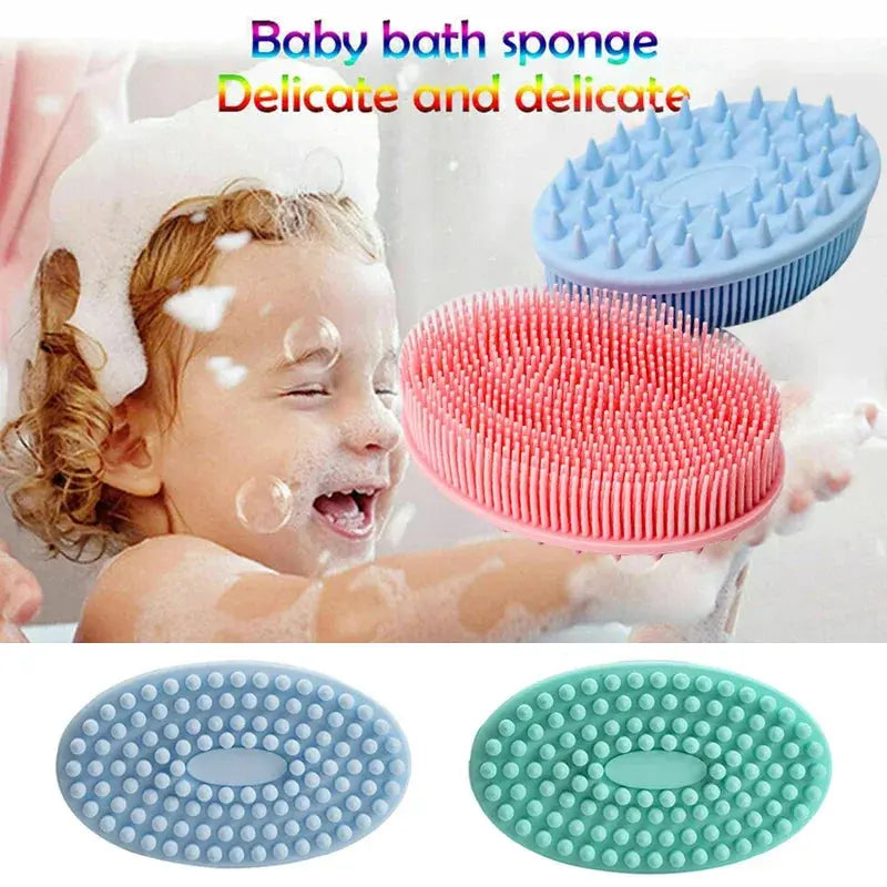 Body Scrub Beauty Health Bath and Body Works Silicone Massage Brush Bath Brush Body Scrubber Scalp Washing Comb Bristles Streetsharks