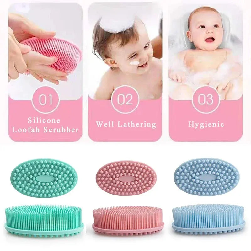 Body Scrub Beauty Health Bath and Body Works Silicone Massage Brush Bath Brush Body Scrubber Scalp Washing Comb Bristles Streetsharks