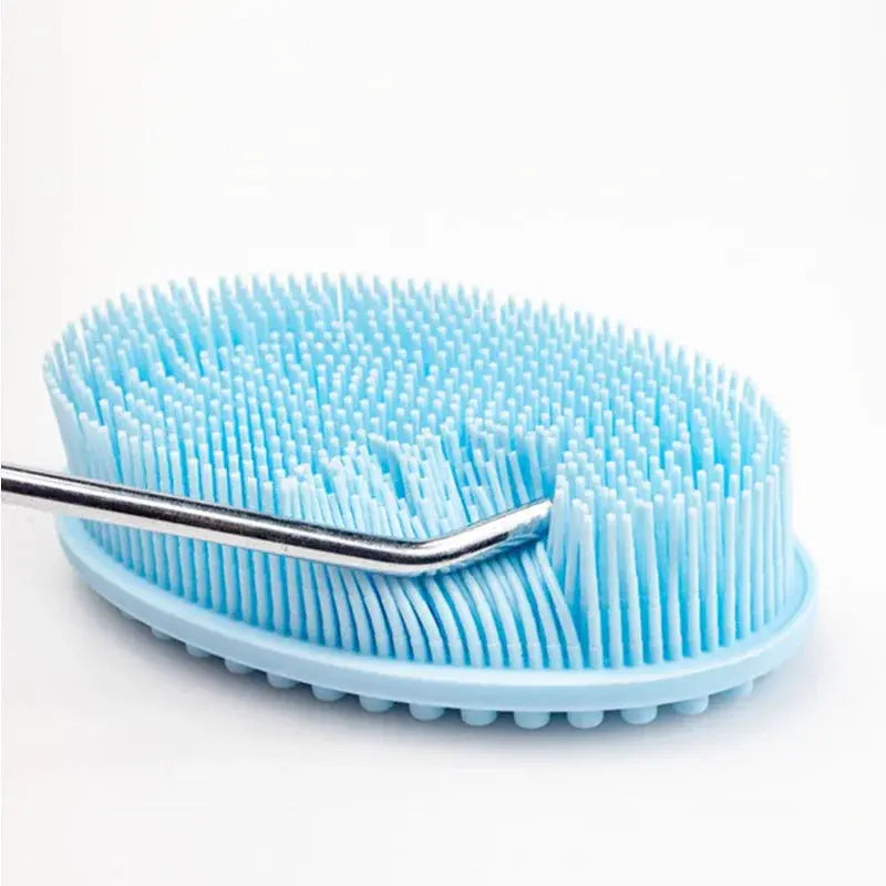 Body Scrub Beauty Health Bath and Body Works Silicone Massage Brush Bath Brush Body Scrubber Scalp Washing Comb Bristles Streetsharks