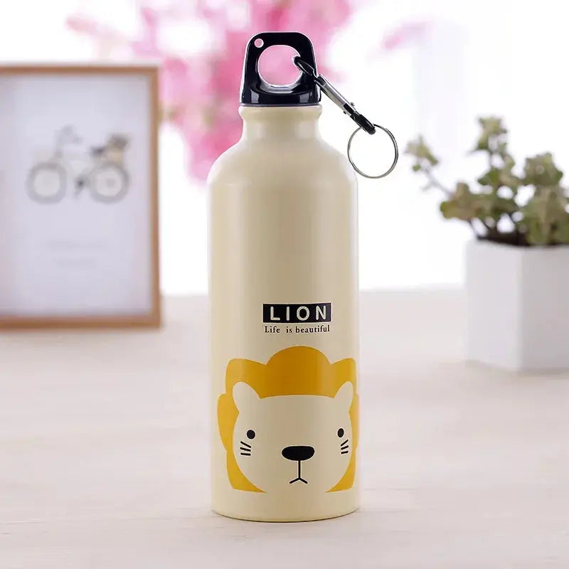 Bolttle Lovely Animals Creative Gift Outdoor Portable SportsCycling Camping Hiking Bicycle School Kids Water Bottle - Streetsharks