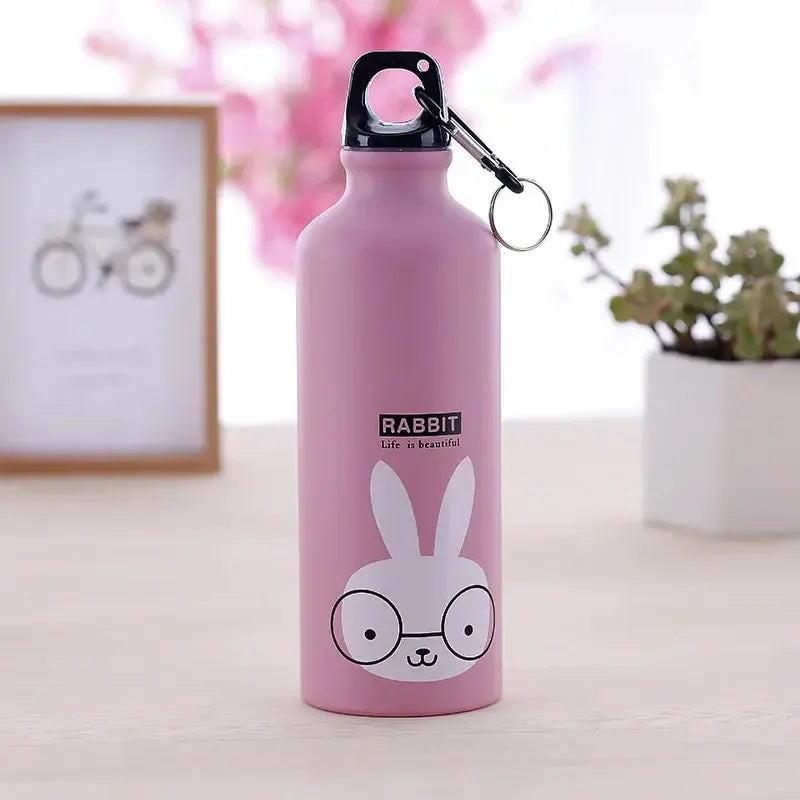 Bolttle Lovely Animals Creative Gift Outdoor Portable SportsCycling Camping Hiking Bicycle School Kids Water Bottle - Streetsharks