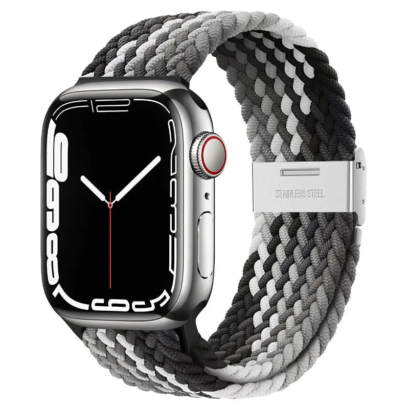 Braided solo loop strap For Apple Watch band Streetsharks