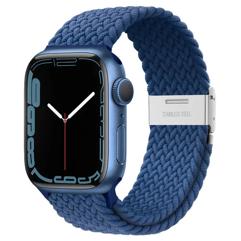 Braided solo loop strap For Apple Watch band Streetsharks