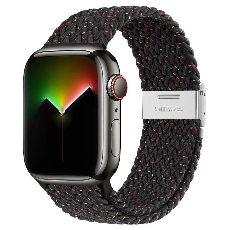 Braided solo loop strap For Apple Watch band Streetsharks