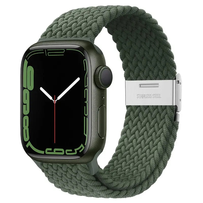 Braided solo loop strap For Apple Watch band Streetsharks