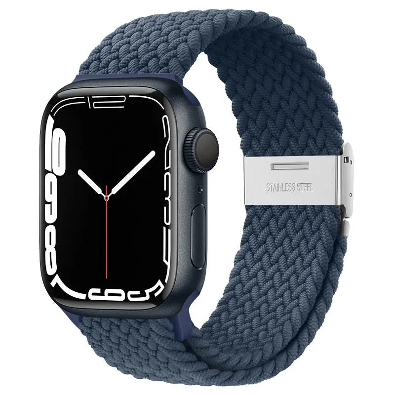 Braided solo loop strap For Apple Watch band Streetsharks