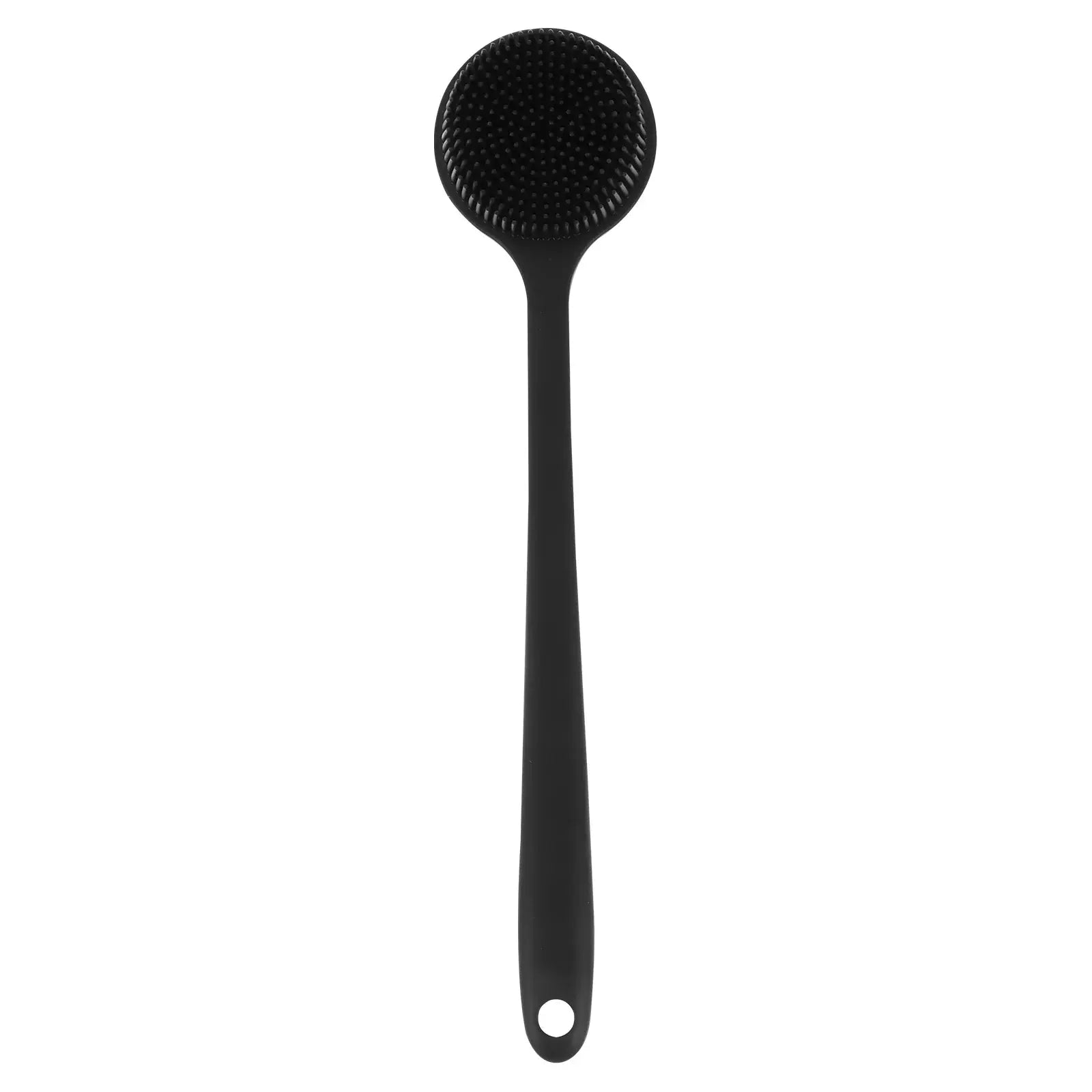 Brush Dry Brush For Body Body Shower Silicone Bath Handle Exfoliating Brushes Long Bathing Exfoliator Scalp Dry Shampoo Scrub Streetsharks