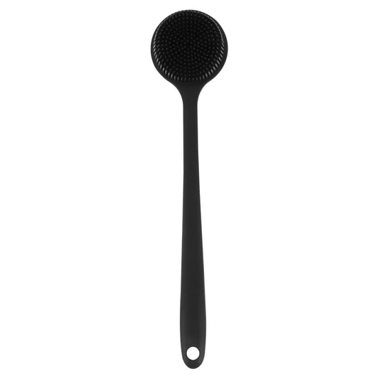 Brush Dry Brush For Body Body Shower Silicone Bath Handle Exfoliating Brushes Long Bathing Exfoliator Scalp Dry Shampoo Scrub Streetsharks