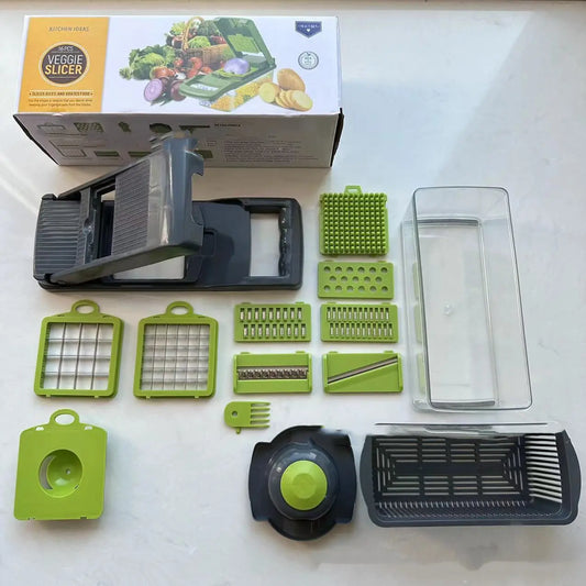 Chopper Storage Fantastic Kitchen Shred Dicing Slicer Vegetable Cutting StreetSharks