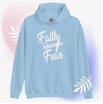 Christian Faith Fear Hoodie Streetsharks