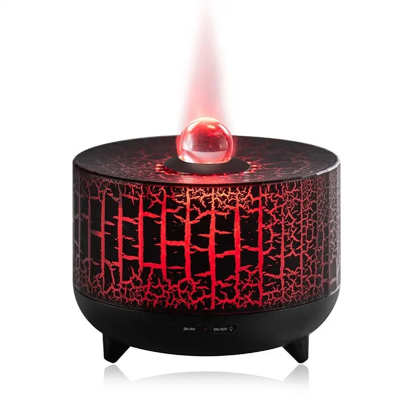 Colorful Simulation Flame Beads Aroma Diffuser Air Humidifier StreetSharks