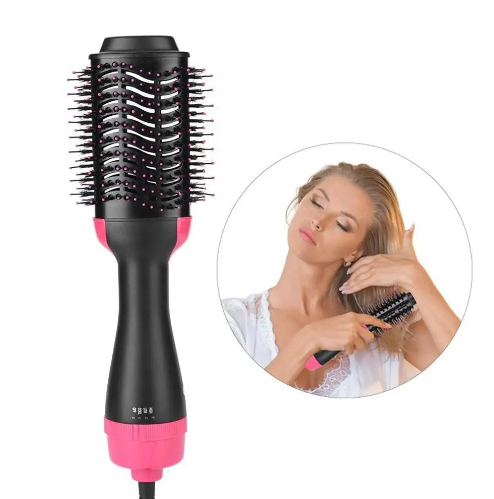 Curling Comb Straightening in One Step: Electric Hair Dryer Comb StreetSharks