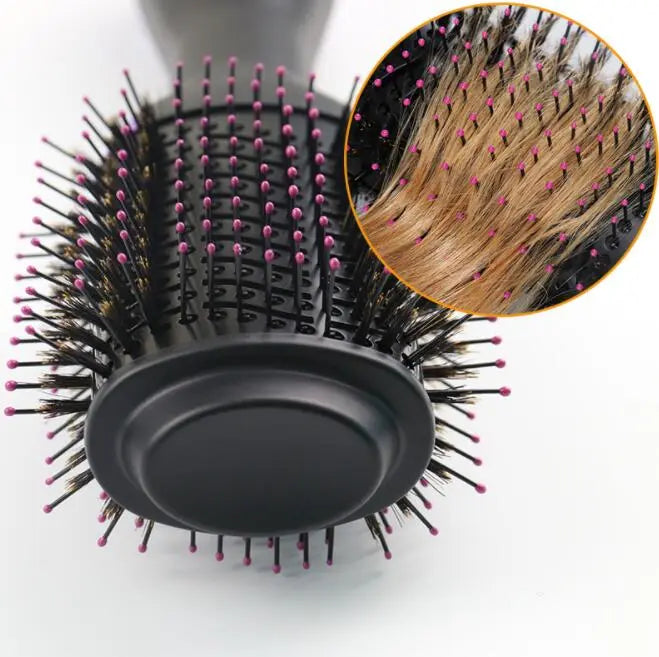 Curling Comb Straightening in One Step: Electric Hair Dryer Comb StreetSharks