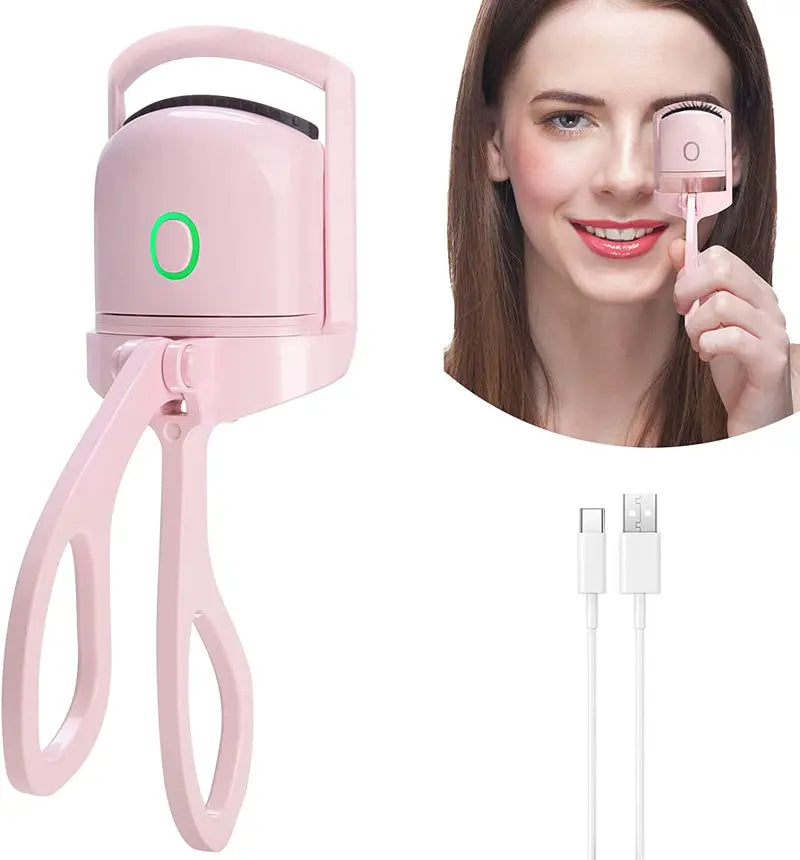 Curls with a portable electric heated comb eyelash curler Heated eyelash StreetSharks