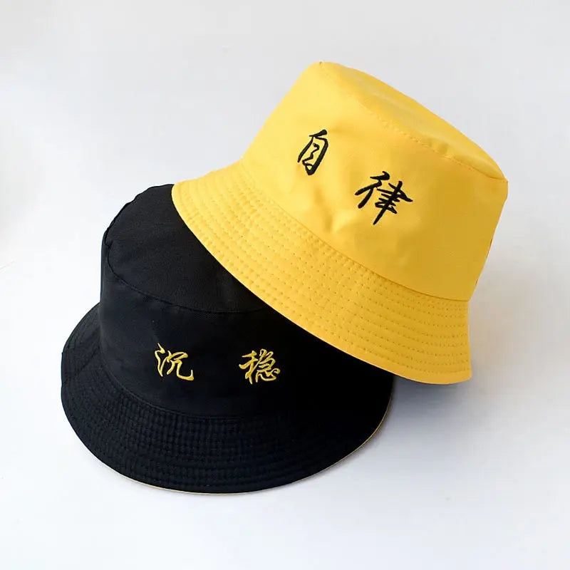 Double-sided Men&#39;s And Women&#39;s Cotton Bucket Hats Ladies Summer Sunscreen Panama Sun Hats Outdoor Fisherman Hats Streetsharks