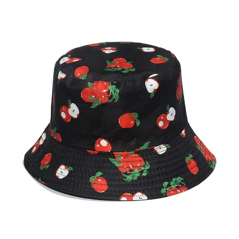 Double-sided Men&#39;s And Women&#39;s Cotton Bucket Hats Ladies Summer Sunscreen Panama Sun Hats Outdoor Fisherman Hats Streetsharks