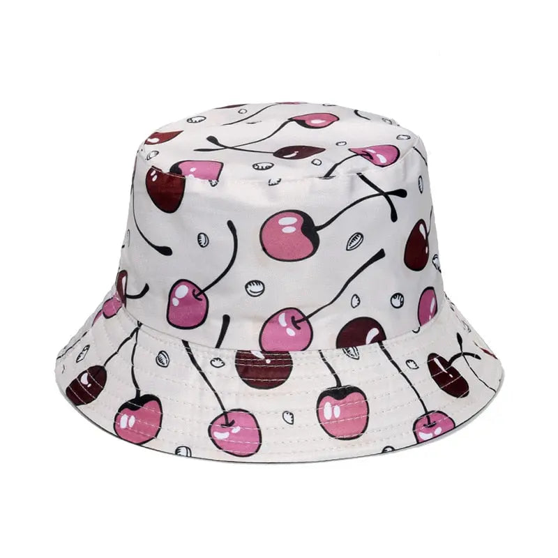 Double-sided Men&#39;s And Women&#39;s Cotton Bucket Hats Ladies Summer Sunscreen Panama Sun Hats Outdoor Fisherman Hats Streetsharks