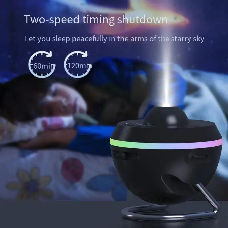 Dynamic Meteor 13 In 1 Ultra Clear Galaxy Projector Lamp Rotary Space Ball Planetarium Projector Lights For Kids Gift Streetsharks