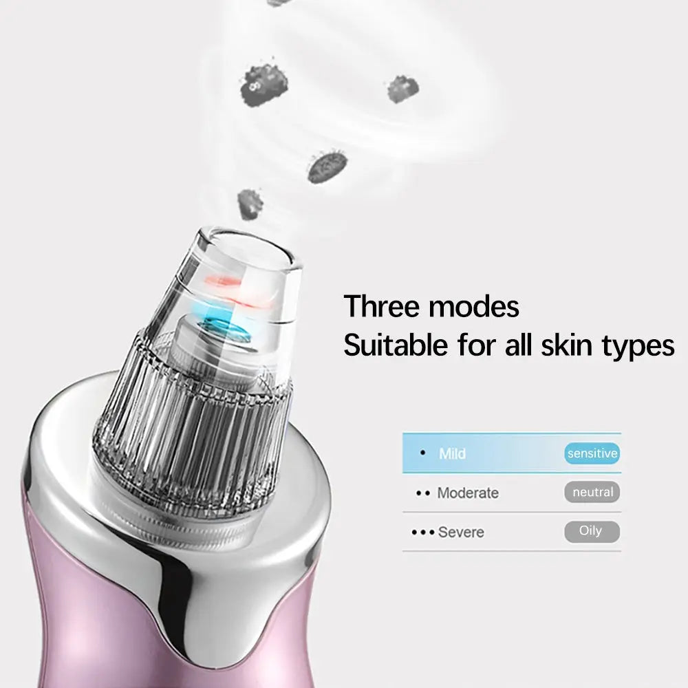 Electric Blackhead Remover Pore Vacuum Suction Diamond Dermabrasion Face Cleaner StreetSharks