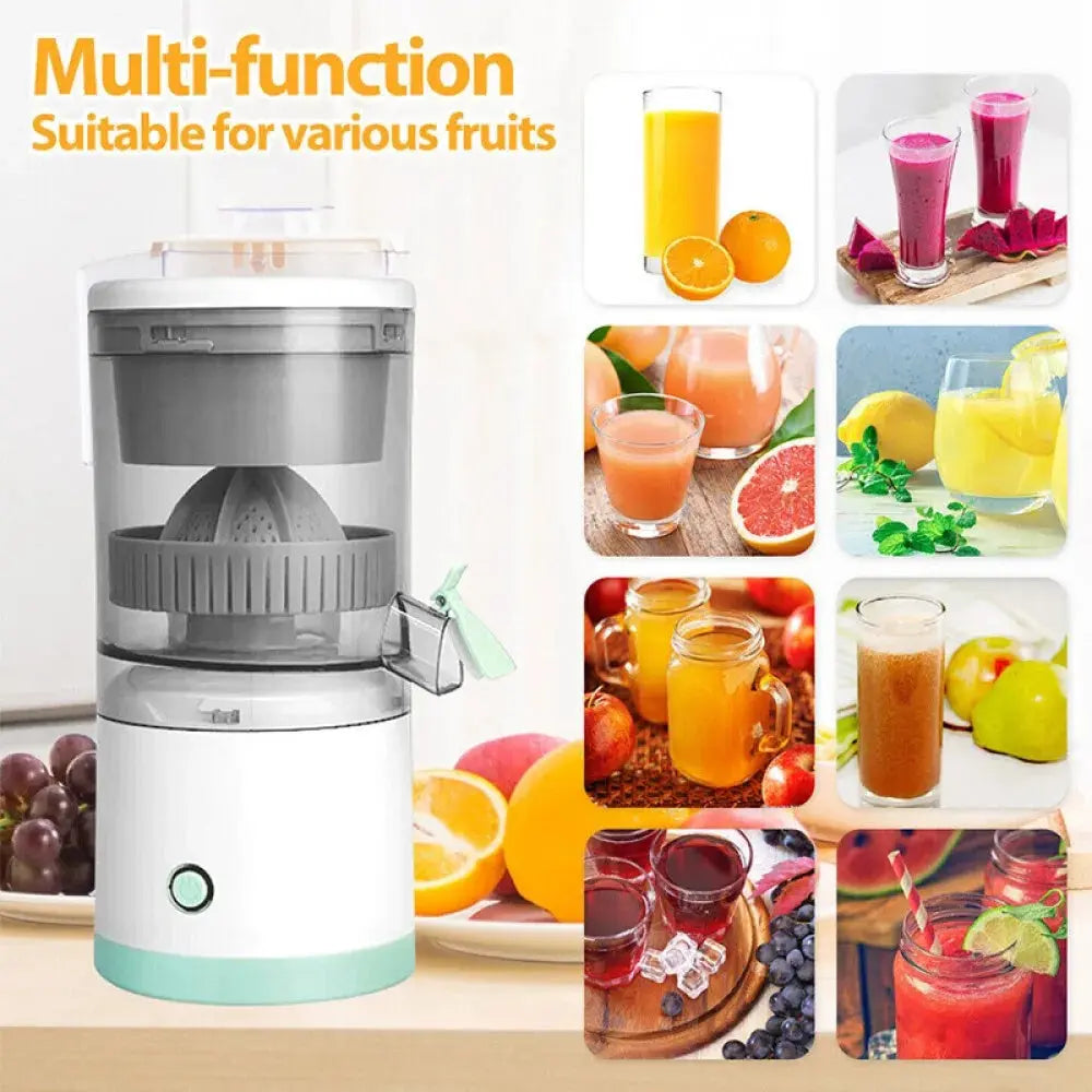 Electric Citrus Juicer Juice Squeezer Portable Press Machine Fruit Extractor UK StreetSharks