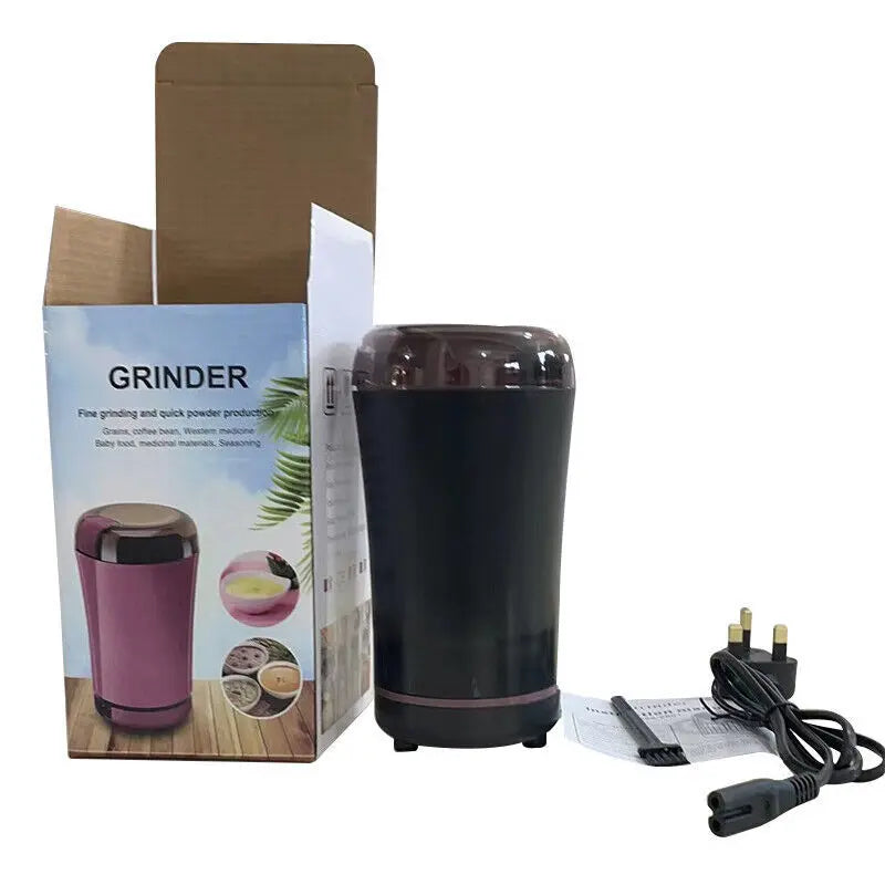 Electric Coffee Grinder Grinding Mill Nut Bean Spice Matte Blade Blender StreetSharks