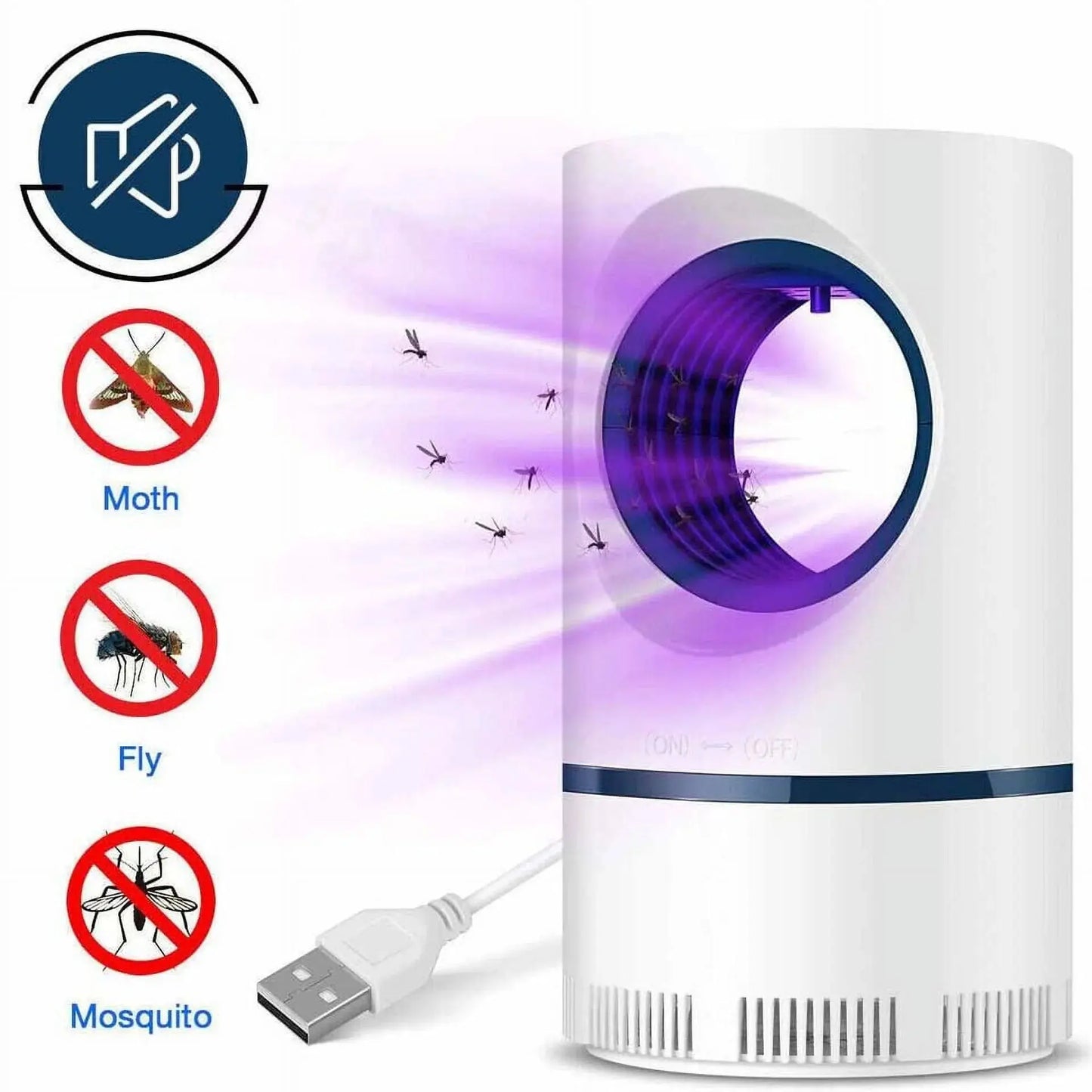 Electric Mosquito Killer Electric Mosquito Insect Killer Lamp Zapper LED Light Fly Bug Trap Pest Control - Streetsharks