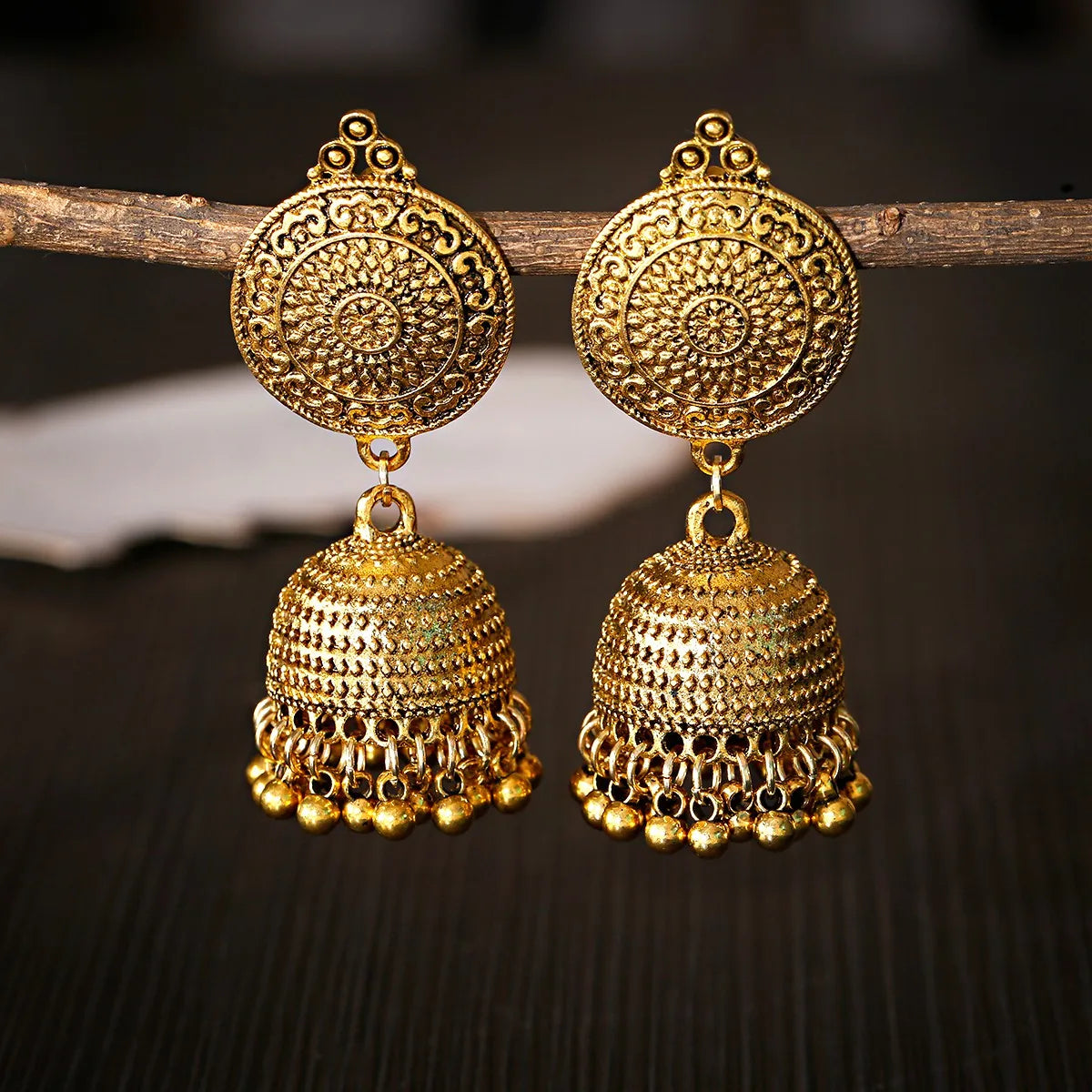 Pendientes Piercing Indian Jewelry Jhumka Charms Earrings For Women Accessories kolczyki Stud Earring Trendy Wedding Ear rings Streetsharks