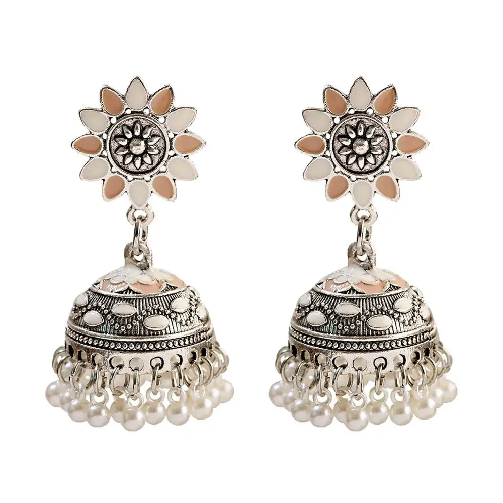 Pendientes Piercing Indian Jewelry Jhumka Charms Earrings For Women Accessories kolczyki Stud Earring Trendy Wedding Ear rings Streetsharks