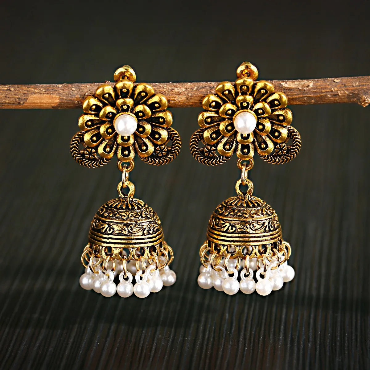 Pendientes Piercing Indian Jewelry Jhumka Charms Earrings For Women Accessories kolczyki Stud Earring Trendy Wedding Ear rings Streetsharks