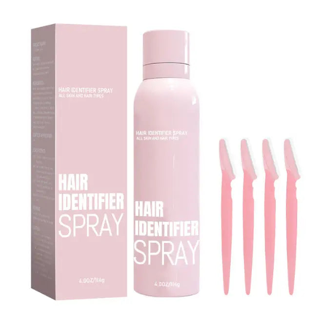 Hair Identifier Spray Set For Face Shaving Moisturizing Dermaplaner Spray For Face Shaving Skin Care Streetsharks